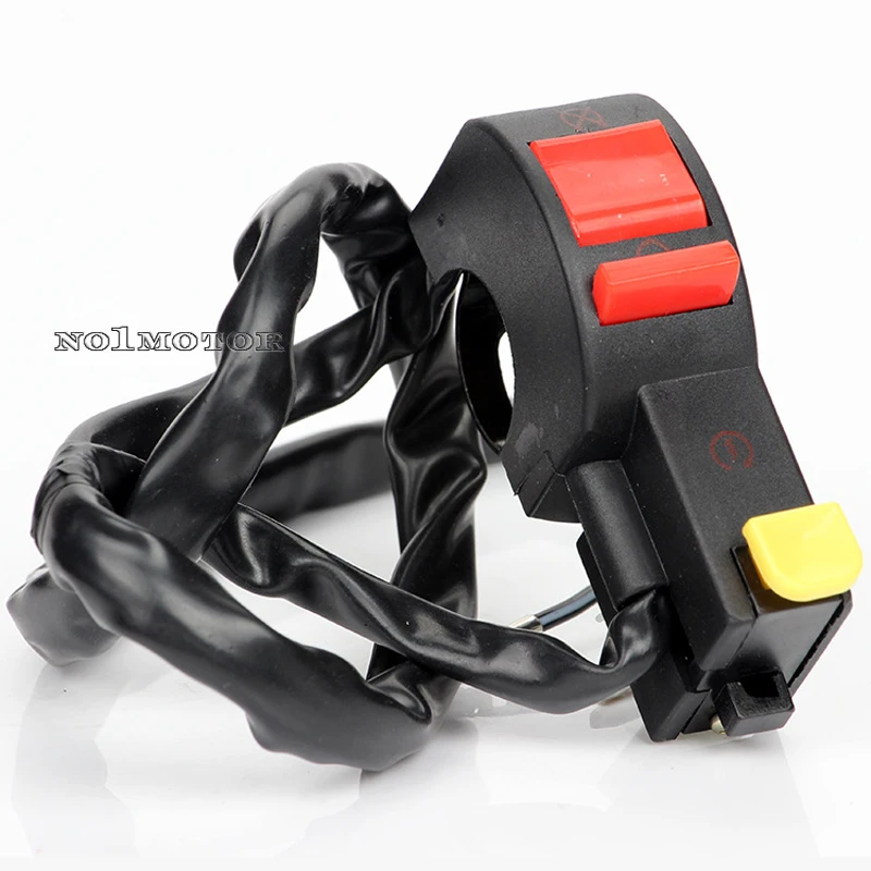 ATV 1M Off Road Motorcycle Starting Stop Switch On Off Push Button