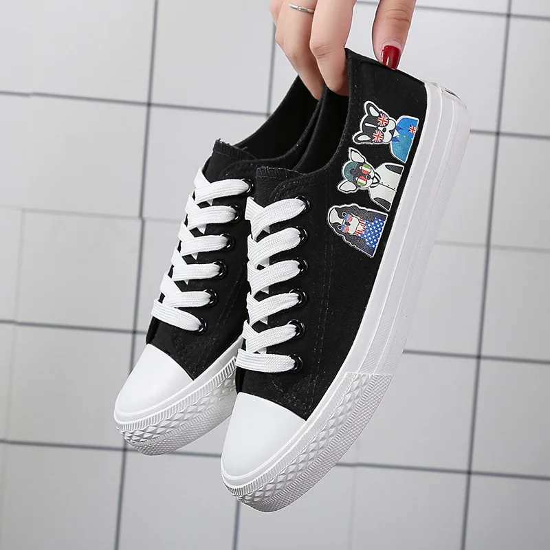 spring Autumn women shoes Small white shoes luminous classic canvas back to the future sneakers for girl breathable  (10)