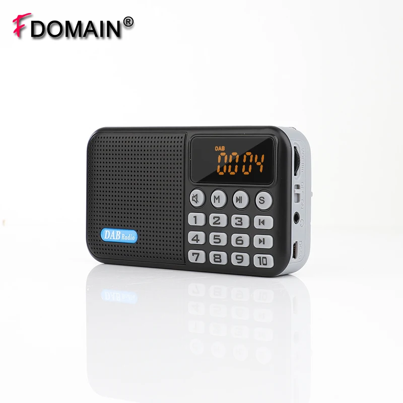 

FDOMAIN Car DAB+ Digital Radio Portable Stereo Speaker coche Wireless Bluetooth MP3 Player FM Radio