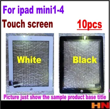 

10pcs Replacement For iPad Mini 1/2 3 4 Digitizer Touch Screen Completed with 3M sticker