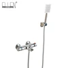 Thermostatic Bath faucet With Hand Shower Wall Mounted Bathtub Faucets Bath Shower Faucet Chrome Finished EL9523 ► Photo 2/5