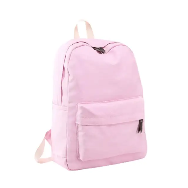 School Bag Preppy Shoulder Bookbags School Travel Backpack Canvas