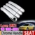 Para Seat Leon MK1 1999-2004 1 M de Lujo Chrome Cubierta de La Manija de corte Establecido 2000 2001 2002 2003 Accesorios Del Coche Pegatinas Coche Styling