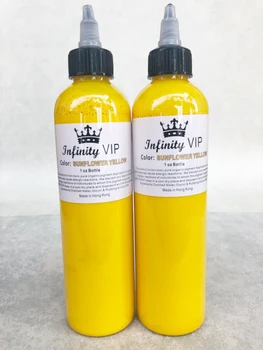 

High Quality 2 Bottle 249ML Tattoo Ink for Lining and Shading Newest Tribal Liner Shader Pigment