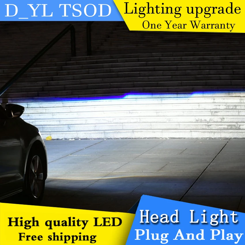 DY_L Автомобиль Стайлинг фара для Honda Fit- светодиодный фары DRL H7/D2H HID Xenon Биксеноновые линзы