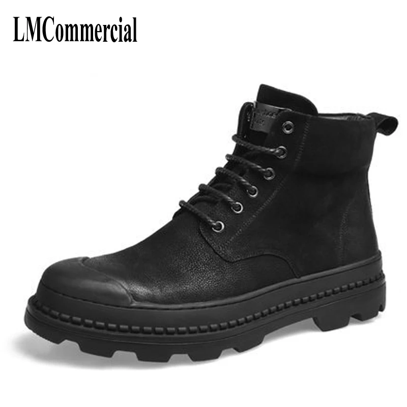 

Riding boots high men shoes for male leather shoes fall men desert boots for British style men boots male tide