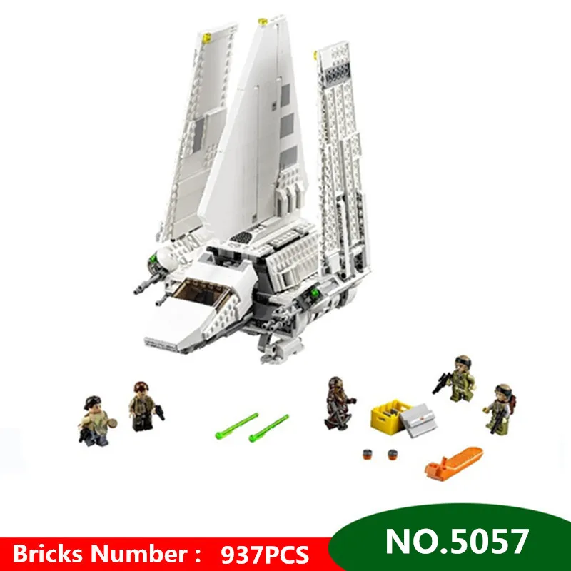 

937pcs Diy Star Wars Building Blocks Imperial Shuttle Tydirium Compatible With Legoingly Educational Brick Toys For Children