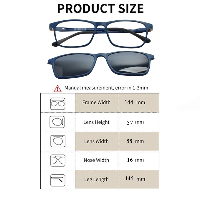 DD1501 SIZE CHART