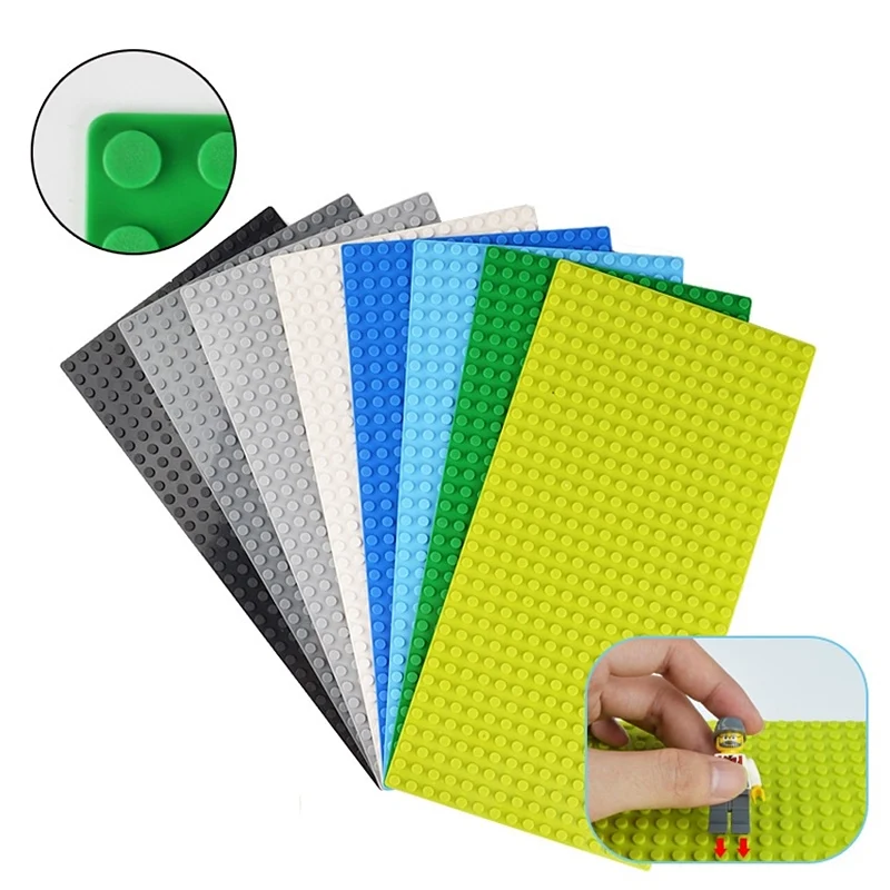

Building Blocks Base Plate 32*16 Dots Base Plates Plastic Bricks Baseplates CompatibleAll Brands Small Blocks Construction Toys