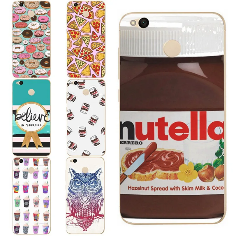 Soft Phone Case Painted For Xiaomi Redmi 4X Note 4 4A 3 TPU Printing Cover Mi A1 Pro D056 |