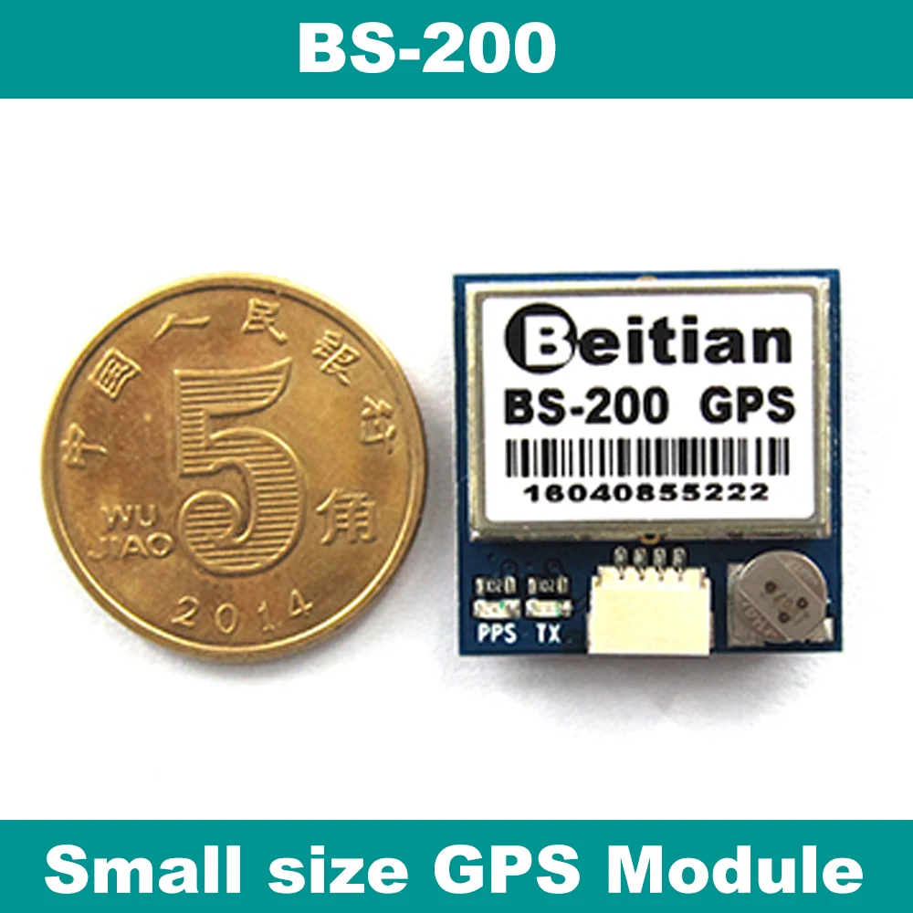 BEITIAN PPS маленький размер чипсет gps модуль Антенна ГЛОНАСС двойной с 4 м вспышкой 20