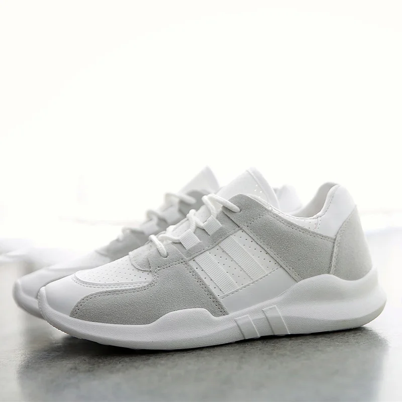 

Women Casual Shoes 2018 Spring Summer Lycra+Mesh Shoes Woman Flats Platform Lace-Up Fashion Breathable Women Sneakers