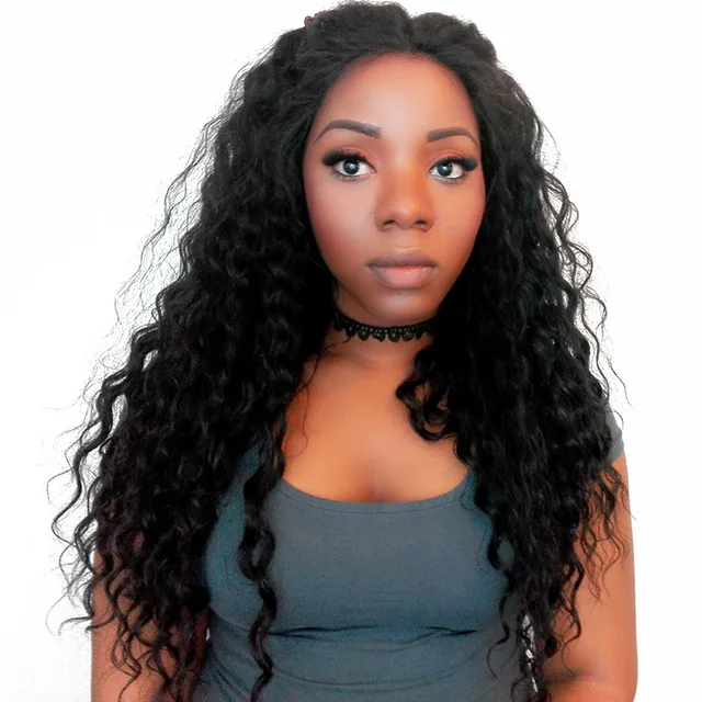 Loose Wave Brazilian Virgin Hair Weave Bundles Human Hair Extensions Natural Black 1 Piece You May Hair