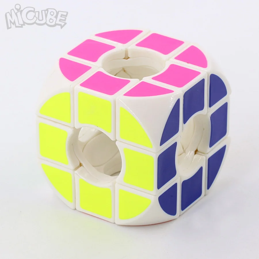 Micube округлые Void подложив Cube 3x3x3 Скорость Cube Cubo Magico развивающие игрушки Magic Cube Puzzle черный/белый