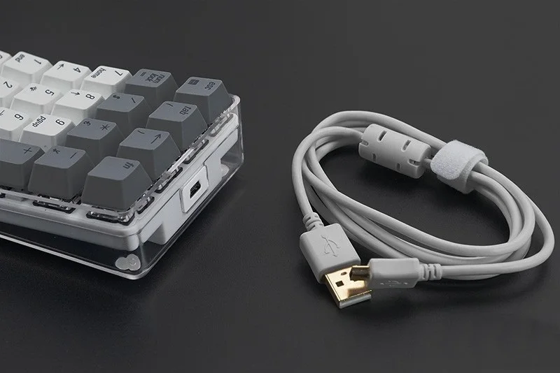 Все новые Magicforce Crystal 21 ключ USB Проводная Механическая клавиатура внешняя официальная цифровая клавиатура Cherry, Gateron Механическая ось