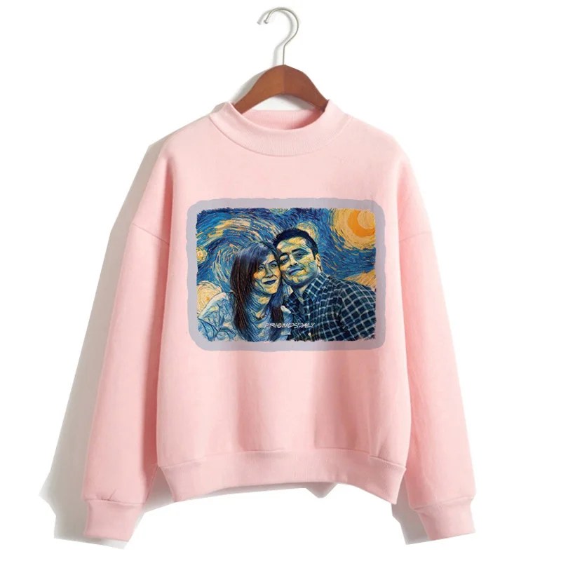  friend tv show hoodies womens 2019 clothing Sweatshirt Top Femme Autumn Winter cartoon new Harajuku