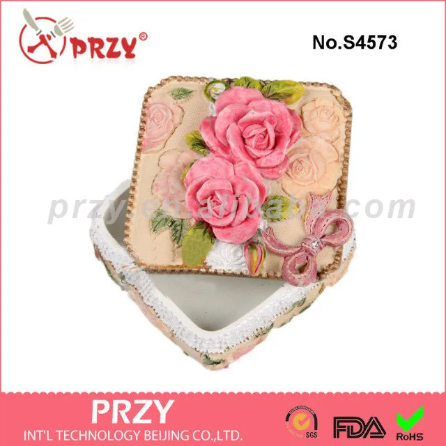 Rose Square Box silicone soap mold silicone plaster mold font b food b font grade silicone
