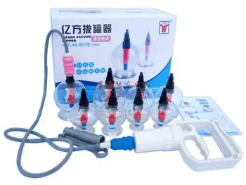 

Suction Cups Chinese Traditional Cupping jar Acupunture Vacuum Cupping Set plastic vacuum therapy cupping set 5pcs/box 8pcs/box