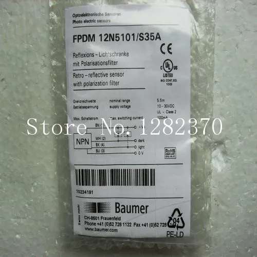 [SA] Новые оригинальные специальных продаж Baumer BAUMER фотоэлектрический датчик FPDM