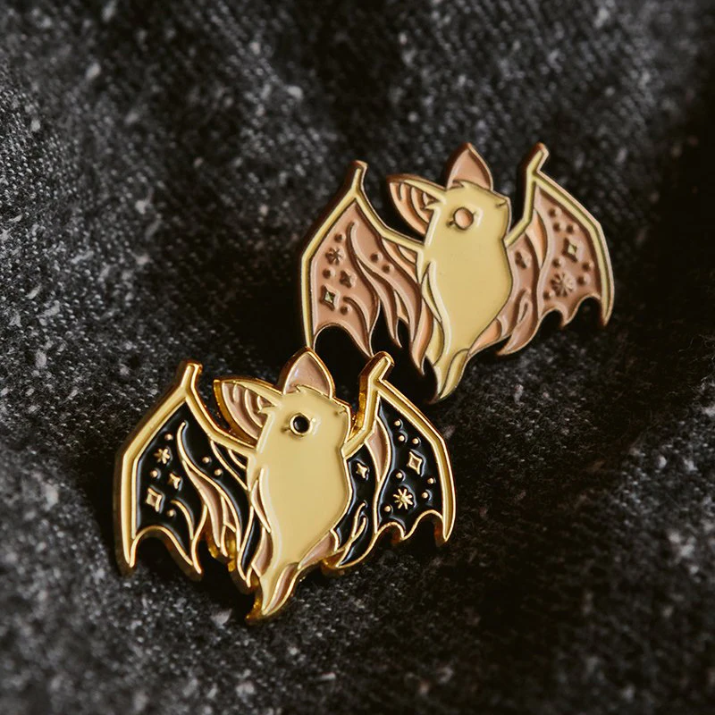 

Bat Enamel Lapel Pin Badge Enamel Pin