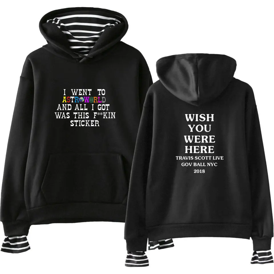 2018 Kpop Fans New BTS Hoodies Travis Scotts ASTROWORLD Sweatshirt Men Women Oversized Pullovers Harajuku Solid Cotton Outwear