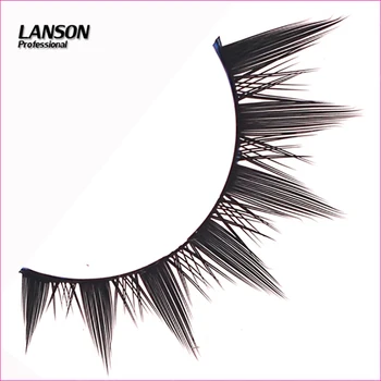 

Marlliss Black Tapered Thick Full Strip Lashes Silk Fake Eyelash 10 pairs natural sparse cross Eye Lash Soft False Lashes