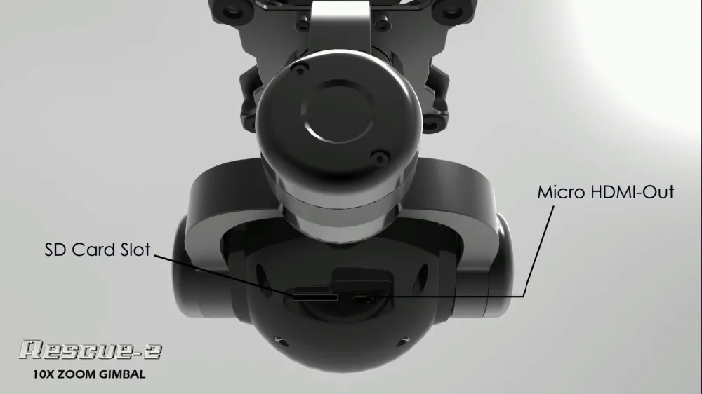 Спасательный-2 10x Zoom HD камера Gimbal это профессиональный gimbal разработан в году для спасательных и поисковых целей