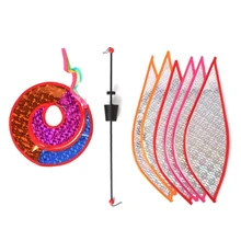 Воздушный шар ветряная мельница детские игрушки Светящиеся спиральные садовые украшения красочные на открытом воздухе spinnerфирменная Новинка