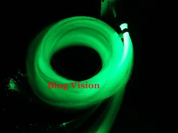 

Free shipping 550pcs 27W RGB LED fiber optic ligting kit with glitter effect and IR 24 key remote