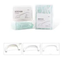 50 шт./кор. зубная нить палочки зубочистки чистка зубов жевательная резинка уход за полостью рта Семейный пакет