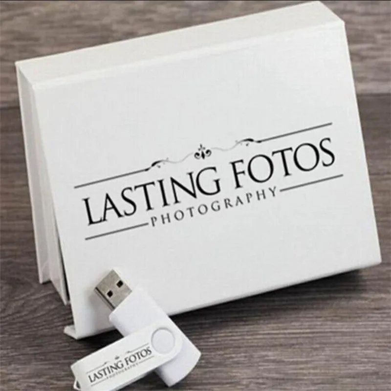 

(over 30pcs free logo) Custom Logo Photography Swivel Metal Clip USB 2.0 4GB 8GB 16GB 32GB Memory Stick Flash Pen Drive