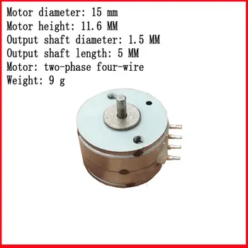 

5 Pcs 15MM Stepper Motor DC Mini Slider Screw 2-Phase 4-Wire Micro Stepper Motor Screw arduino stepper motor