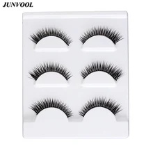 Косметические Крылатые Накладные ресницы, мягкие длинные ресницы для глаз, 15 пар, Черные Накладные ресницы для макияжа, шикарный дизайн