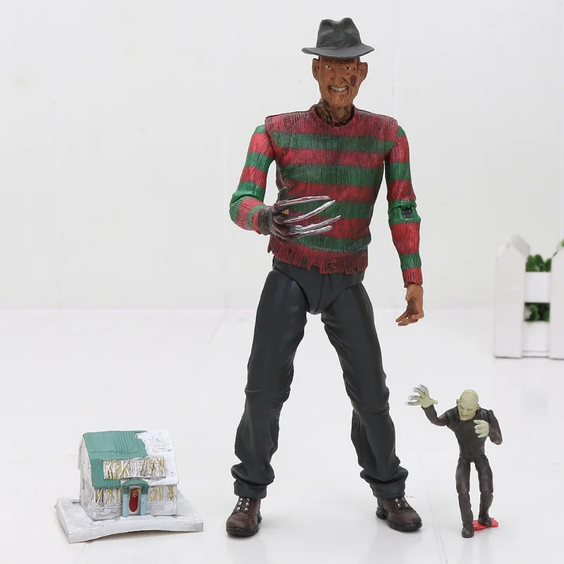 Пленка ужаса нека A &quotКошмар на улице Вязов&quot Freddy Krueger 30th ПВХ экшн фигурка модель