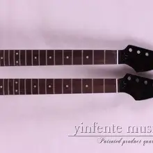 Одна шт Черная Новая высококачественная незаконченная электрогитара Шея Новая