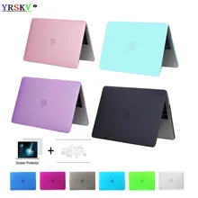 Для Apple MacBook Air Pro retina 11 12 13 15 чехол для ноутбука для mac book New Air Pro 13,3 15,4 дюймов с сенсорным ID, чехол