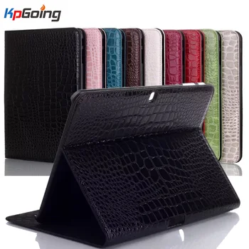 

Crocodile Pattern Cover for Samsung Galaxy Tab 4 10.1 T530 Tablet PU Leather Case for Samsung Tab 4 10.1 T530 Flip Stand Case