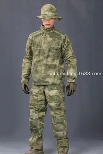 

Frog us army military uniform for men clothing authentic men's outdoor military uniform AT shirt and pants