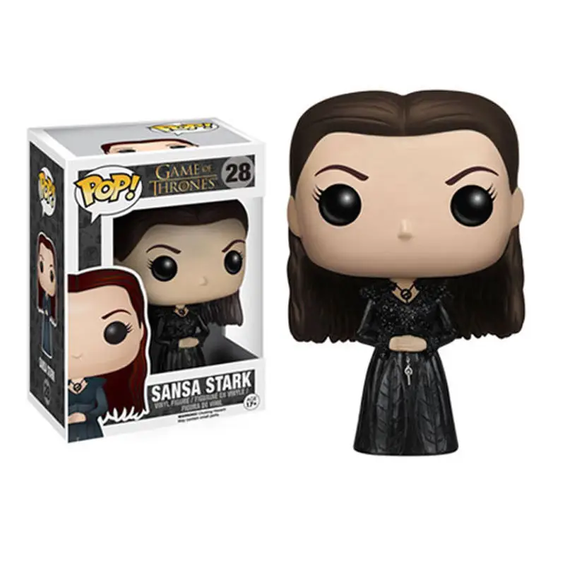 

FUNKO POP New Arrive Game Of Thrones SANSA STARK 28# Action Figure Collection Model Toys for Children Christmas Christmas Gift