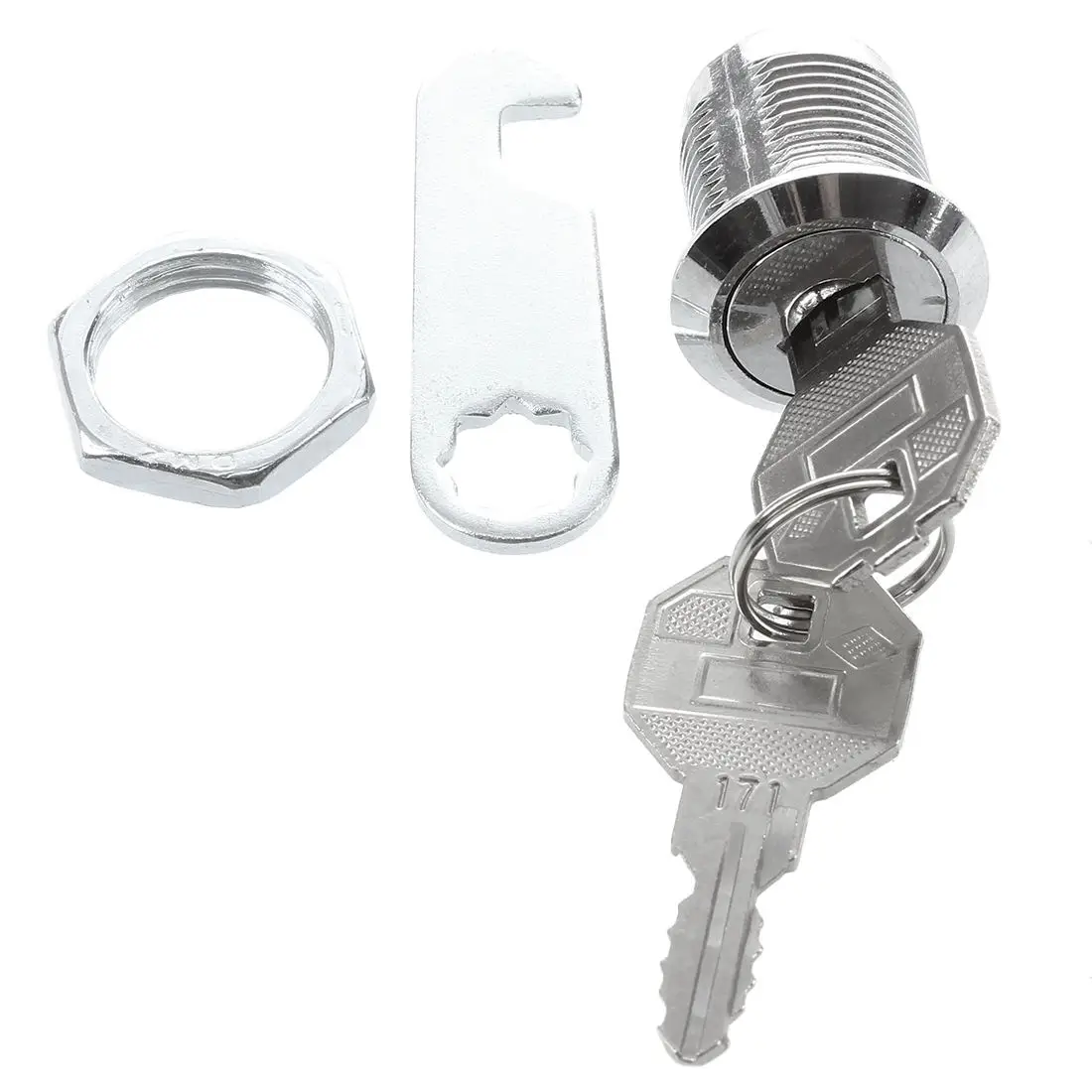 

18.5mm Thread Metal Tubular Cam Lock for Cabinet Drawer Tool Box