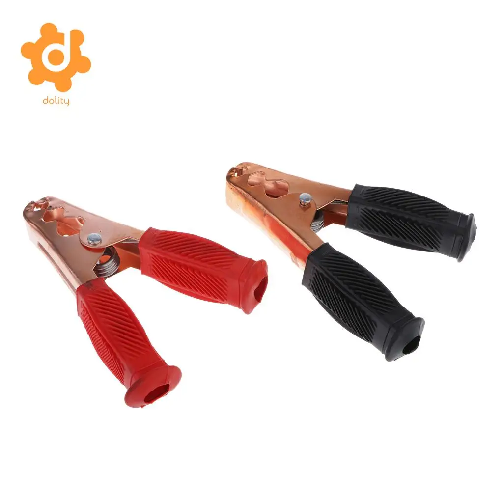 Car Vehicle Battery Test Alligator Crocodile Clip Clamp 500A