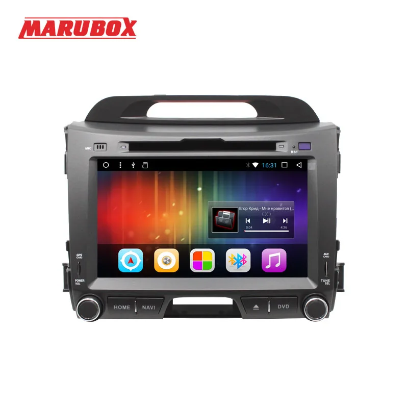 MARUBOX 2Din Android 7 1 For Kia Sportage 2010 2011 2012 DVD Stereo font b Radio
