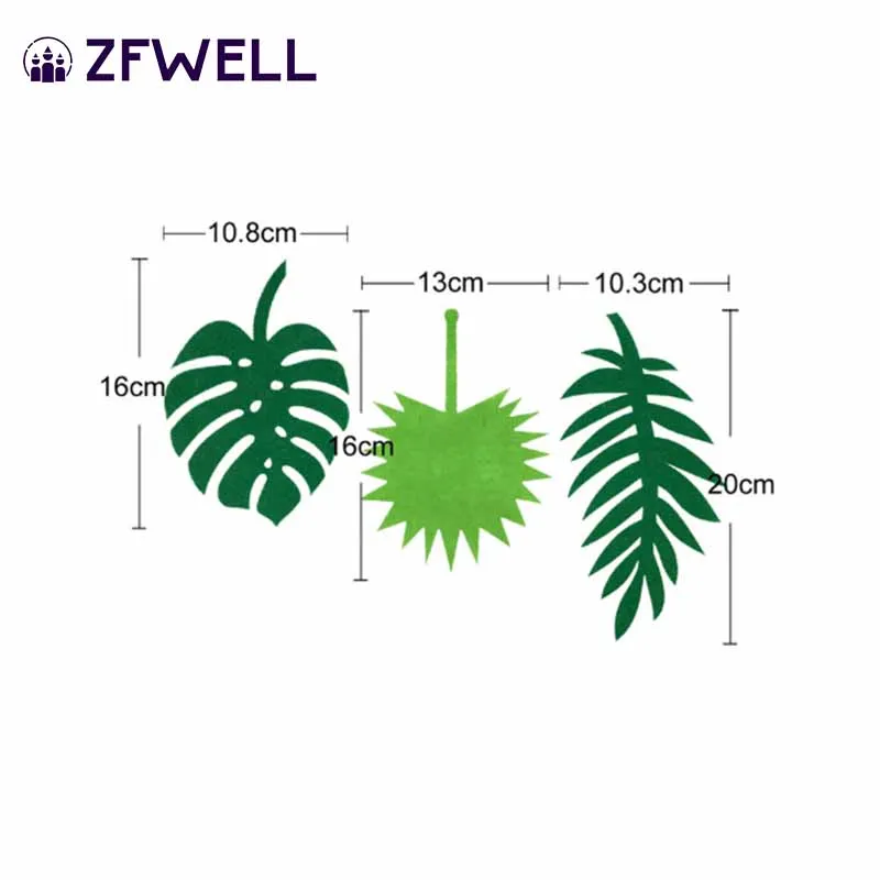 ZFWELL тропическая черепаха лист украшение для вечерние Lahuala флаг Гавайский богемный стиль декоративные приморвечерние вечеринка Душ Decoration8