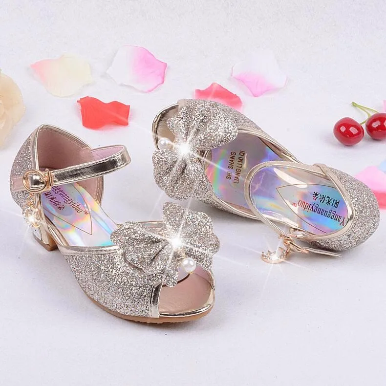 Girls Princess Leather Shoes-21