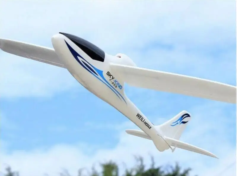 Wltoys F959 glider Sky King 3CH RC Airplane Push speed glider Fixed