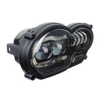 

For BMW R1200GS R 1200 GS ADV R1200GS LC 2004-2012 Motor Bike 2018 LED Headlight ( fit Oil Cooler)