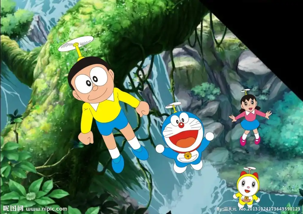 doraemon flying bamboo copter toy