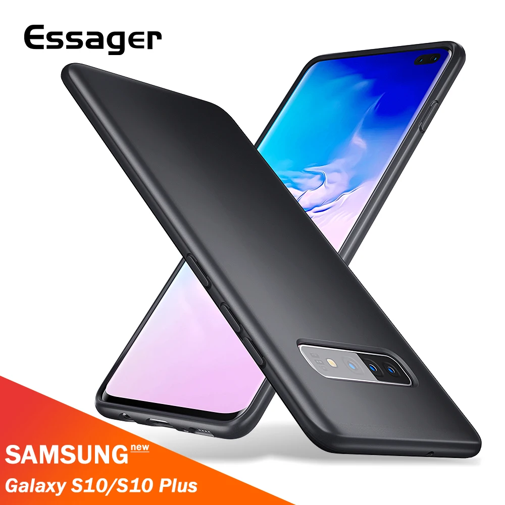 

Essager Luxury Case for Samsung S10 Plus S10plus S10E Soft TPU Protective Back Cover for Samsung Galaxy S10 Plus Coque Fundas
