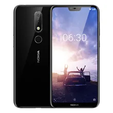 NOKIA X6 6 ГБ оперативная память 64 Встроенная Snapdragon 636 1,8 ГГц Octa Core 5,8 дюймов экран двойной камера Android 8,1 4 г LTE смартфон