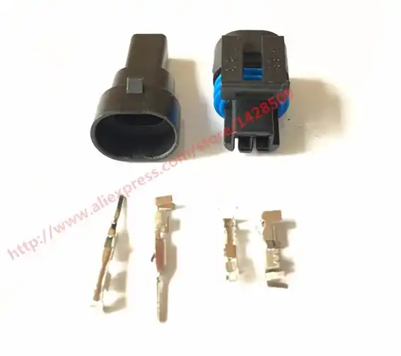 Conector Hembra de Bombilla 2 Piezas Coche Moto ABS Pl/ástico Hembra Adaptador Enchufe Cableado Base L/ámpara Soporte Cable Conector para H8 H9 H11